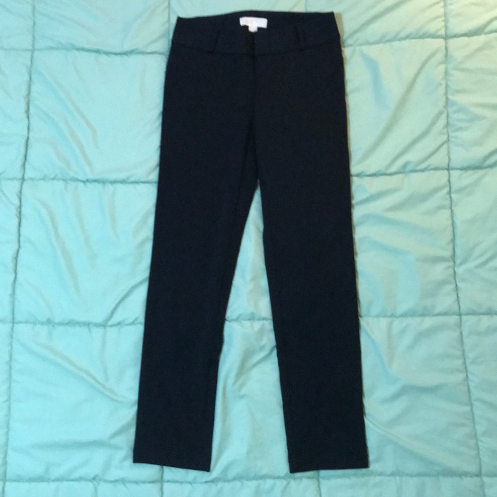 Michael Kors Stretch Knit Dress Pants sz 4 Black